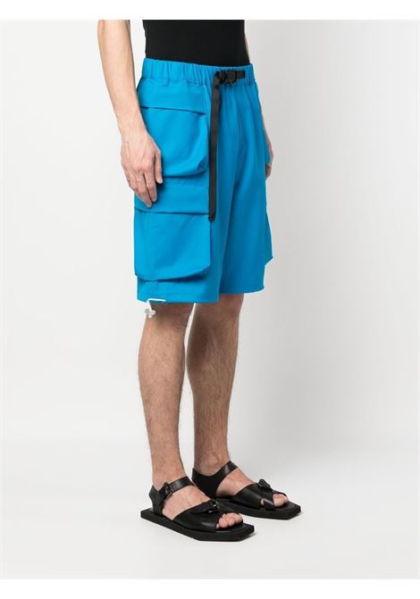 Blue cargo shorts in blu - men BONSAI | PT008V2AZR