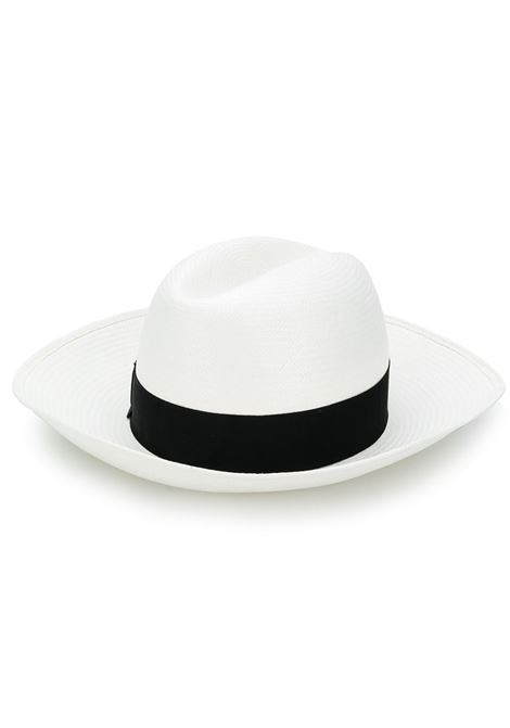 Cappello con nastro in bianco - donna BORSALINO | 2319790002
