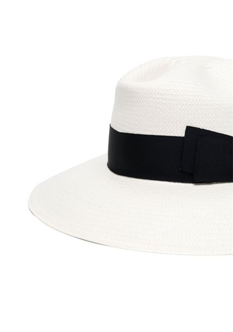 Cappello con nastro in bianco e blu - donna BORSALINO | 2319790003