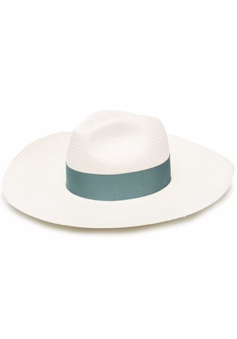 Cappello estivo Sophie in bianco e blu - donna BORSALINO | 2321710013