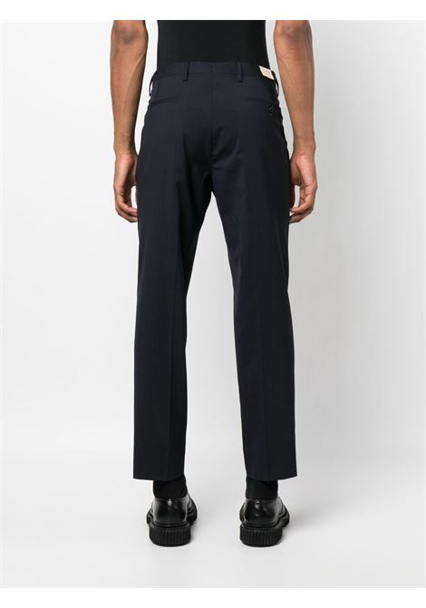Blue straight-leg cropped trousers - men  BRIGLIA 1949 | ODEONS32308200011