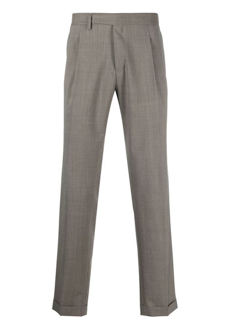 Pantaloni con chiusura decentrata in beige - uomo BRIGLIA 1949 | QUARTIERIS32308200036
