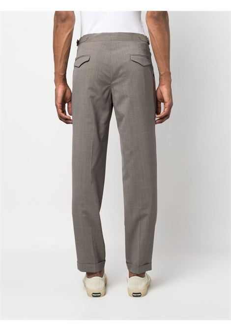Pantaloni con chiusura decentrata in beige - uomo BRIGLIA 1949 | QUARTIERIS32308200036