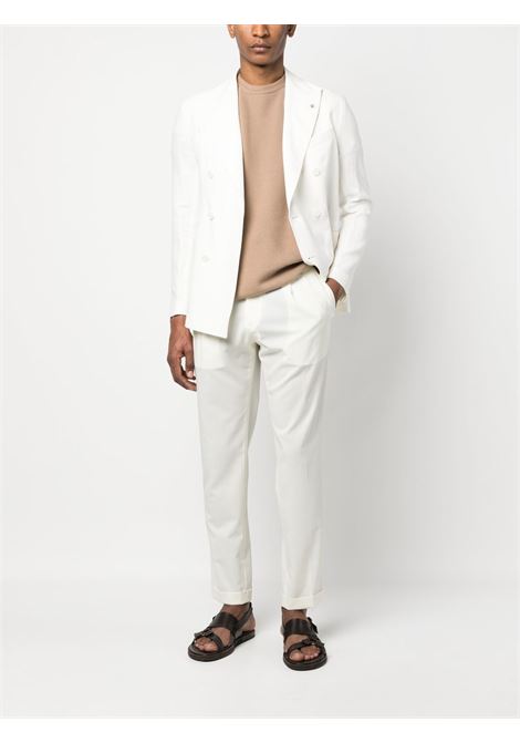 White off-centre fastening trousers - men BRIGLIA 1949 | QUARTIERIS32308200120