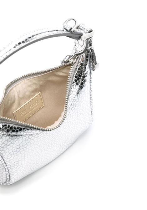 Silver Cosmo metallic top-handle bag - women BY FAR | 23CRCMSASVFLGSMASV
