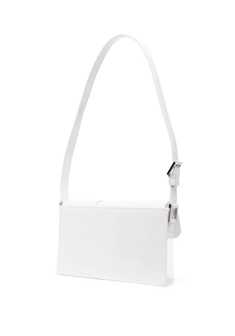 White trasparent-detail billy shoulder bag - women BY FAR | 23SSBLYSTPWPPUMEDTPW