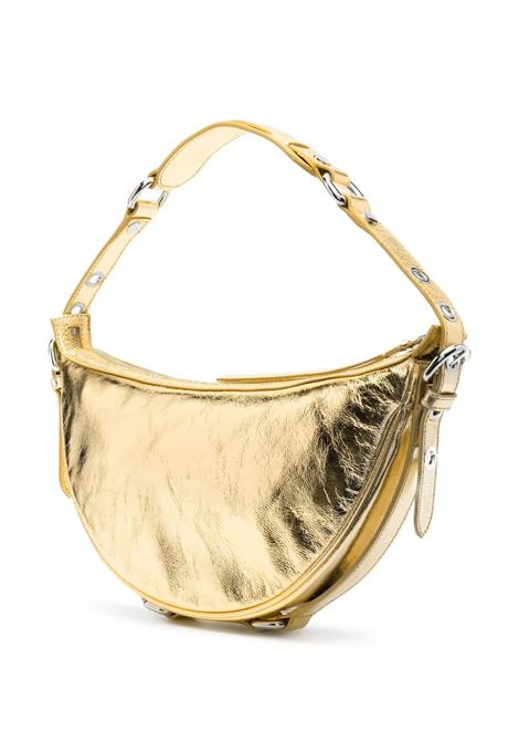 Gold-tone gib shoulder bag - women BY FAR | 23SSGIBSPCHAMEDPCH