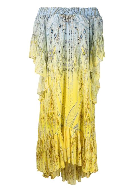 Long dress in multicolor - women CAMILLA | 20417MOONABCK