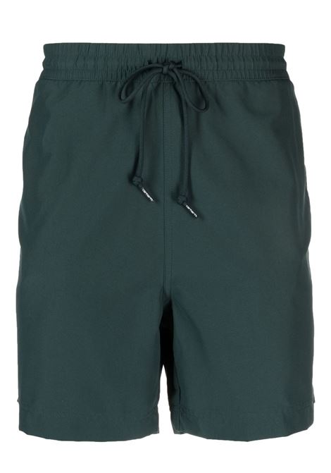 Green logo-embroidered swim shorts - men CARHARTT WIP | I0262351GRXX