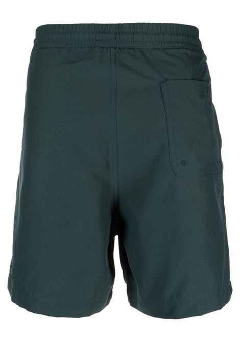 Green logo-embroidered swim shorts - men CARHARTT WIP | I0262351GRXX