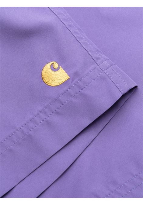 Costume da bagno con logo in viola - uomo CARHARTT WIP | I0262351HUXX
