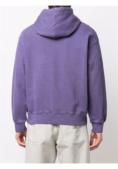 Purple logo-patch sweatshirt - men CARHARTT WIP | I0299631D3GD