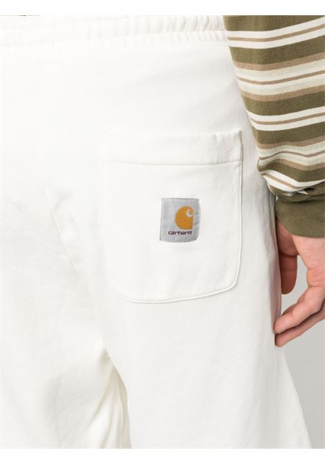 White rear logo-patch detail bermuda - men CARHARTT WIP | I030130D6GD
