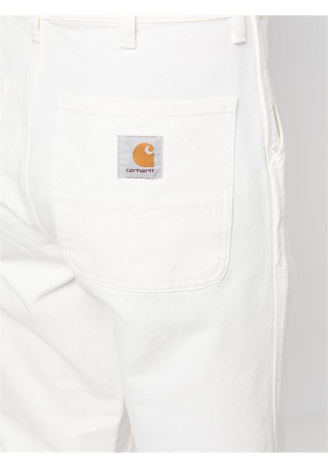 White straight-leg mid-rise jeans - men CARHARTT WIP | I031220D60632