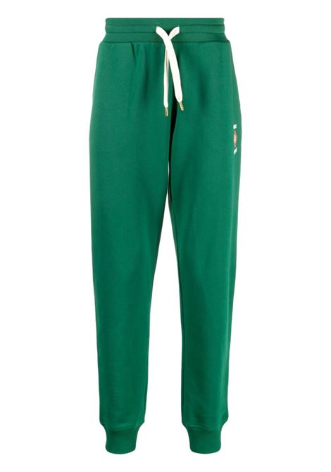 Green casa sport sport trousers - unisex CASABLANCA | MS23JTR09906GRN