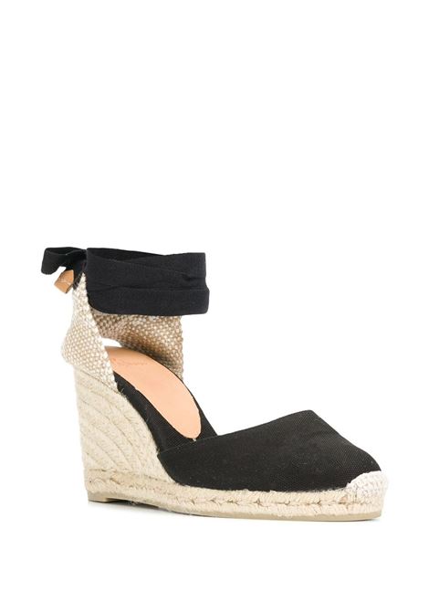 Black wedge heel espadrilles - women CASTAÑER | 020962100