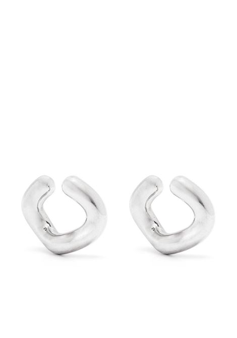 Silver Wave cuff earrings - women CHARLOTTE CHESNAIS | 22BO118AR