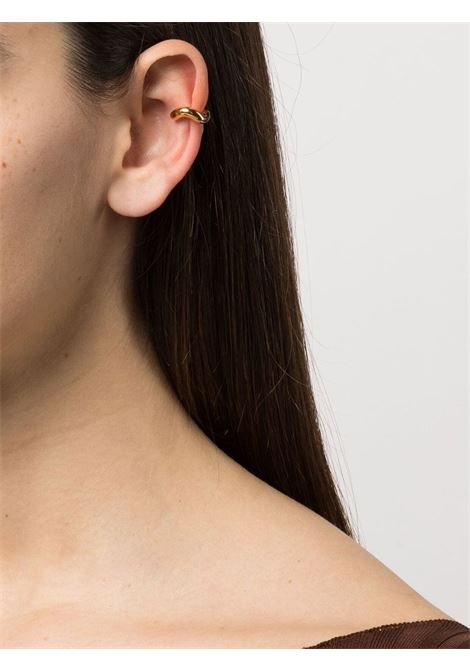 Gold-tone wave ear cuff - women  CHARLOTTE CHESNAIS | 22BO118VER