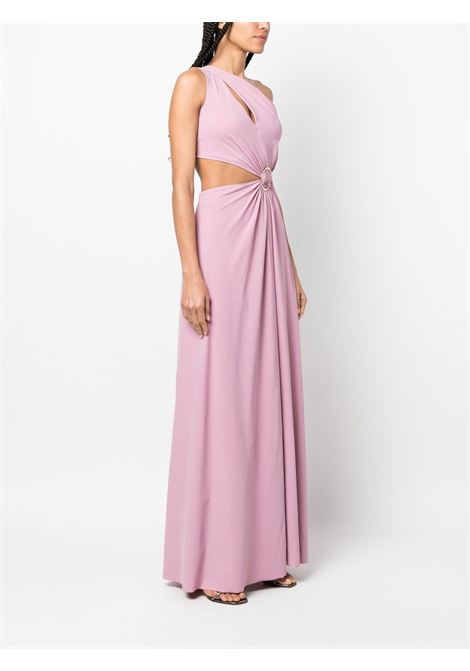 Pink one-shoulder front-slit dress - women CHIARA BONI | MAIVELONG510