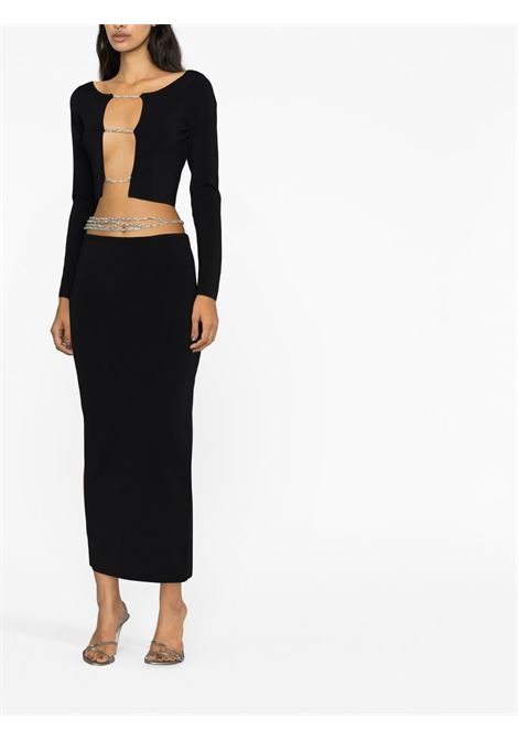 Crystal embellished skirt black - women CHRISTOPHER ESBER | 22044037BLK