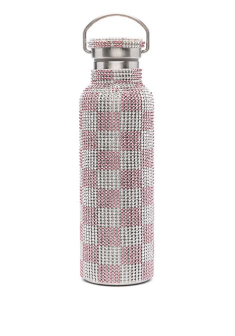 Pink rhinestone-embellished water bottle - unisex COLLINA STRADA | XX1000PNKSTRS