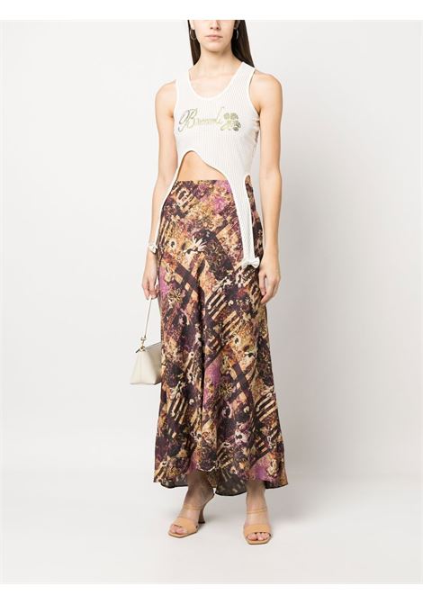 Long skirt multicolor - women COLLINA STRADA | XX7112MPLSSTNPLD