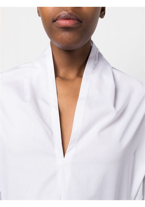 Crop blouse in white - women COMME DES GARCONS COMME DES GARCONS | RKB0062