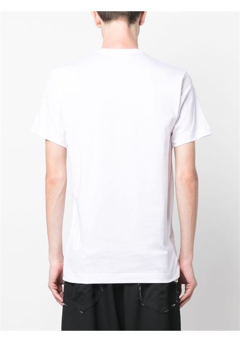 T-shirt Brett Westfall con stampa in bianco - uomo COMME DES GARCONS SHIRT | FKT0060512