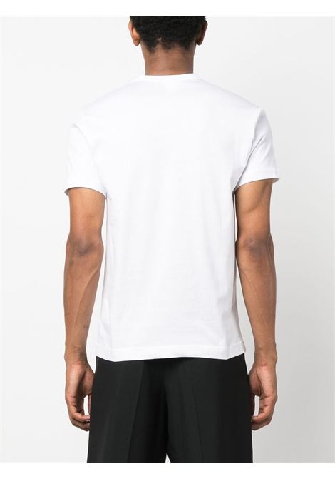White graphic-print T-shirt - men COMME DES GARCONS SHIRT | FKT0100512
