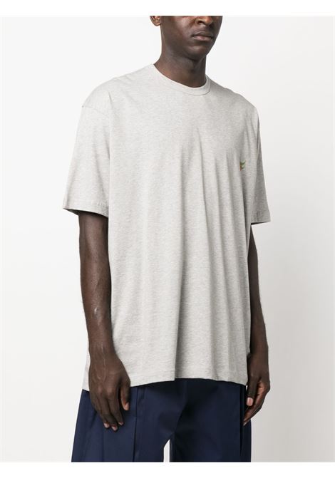 T-shirt con stampa in grigio - uomo COMME DES GARCONS SHIRT | FKT0140511