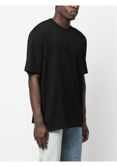 Black crewneck T-shirt - men COMME DES GARCONS SHIRT | FKT0150511