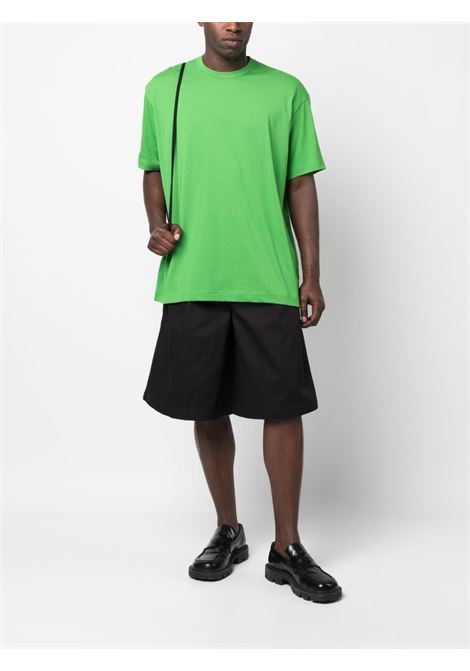 Green short-sleeve round-neck T-shirt - men COMME DES GARCONS SHIRT | FKT0150512