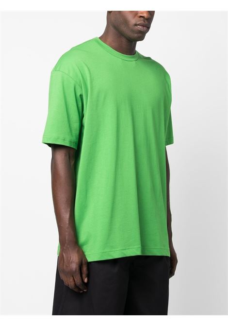 T-shirt girocollo in verde - uomo COMME DES GARCONS SHIRT | FKT0150512