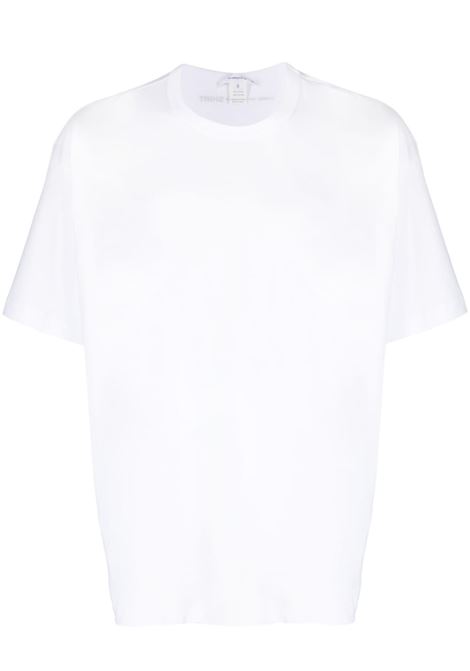 White rear logo-print T-shirt - men COMME DES GARCONS SHIRT | FKT0150514