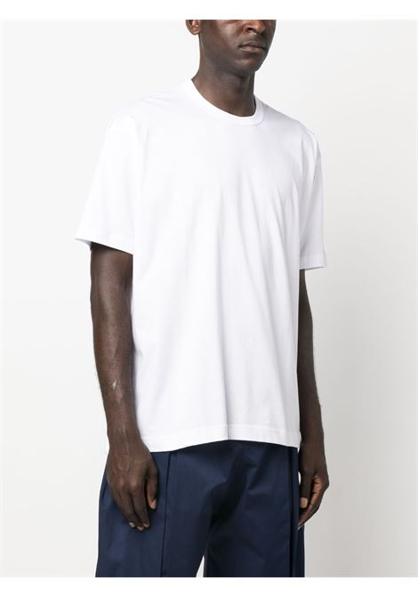 T-shirt girocollo in bianco - uomo COMME DES GARCONS SHIRT | FKT0150514