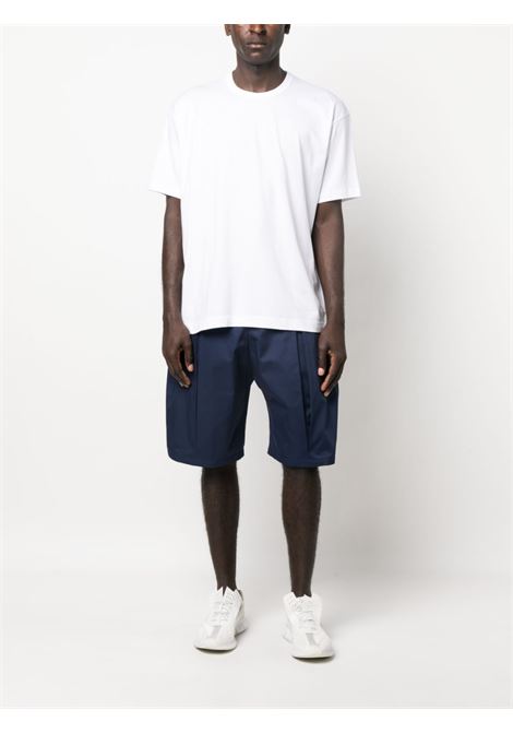 White rear logo-print T-shirt - men COMME DES GARCONS SHIRT | FKT0150514