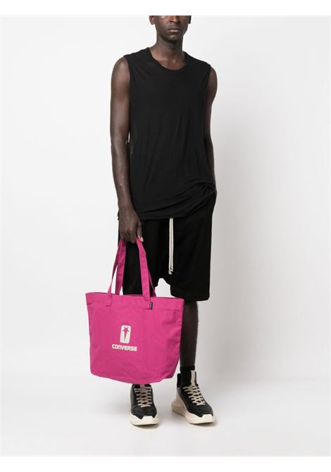 Pink logo -detail shoulder bag - unisex CONVERSE X DRKSHDW | DC01CX092100R013