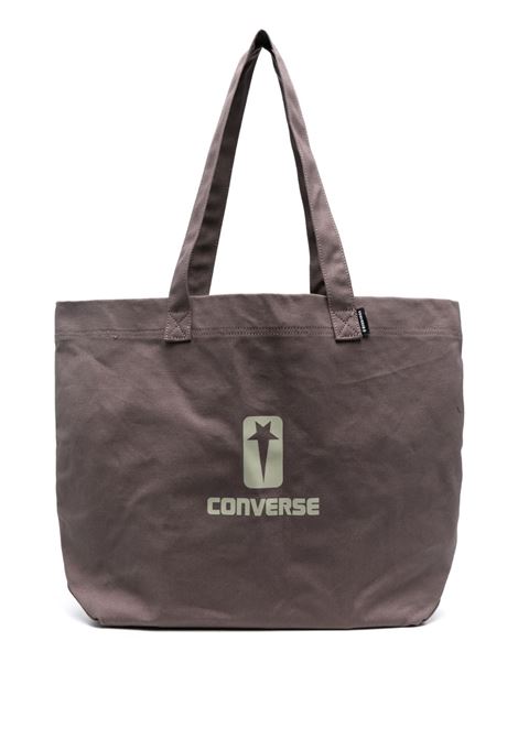 Grey logo-detail shoulder bag - unisex CONVERSE X DRKSHDW | DC01CX092100R034