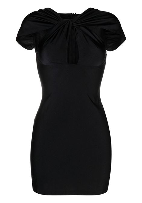 Black cut-out detail mini dress - women COPERNI | COPJS18BIS545BLK