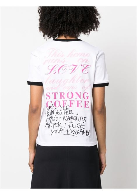 T-shirt con stampa in bianco - donna CORMIO | FAIRYWHT