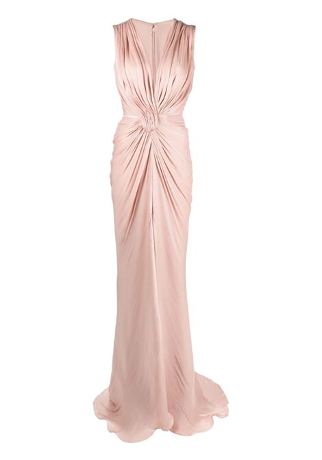 Vintage rose knot-detail gown - women  COSTARELLOS | PS2343VNTGRS