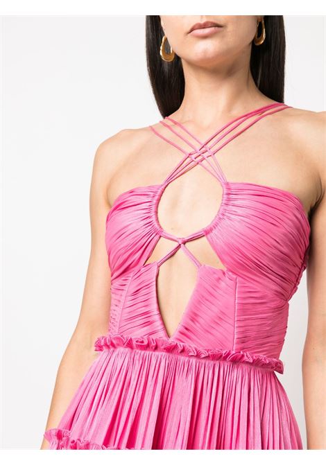 Pleated dress in pink - women COSTARELLOS | SS2351FCHS
