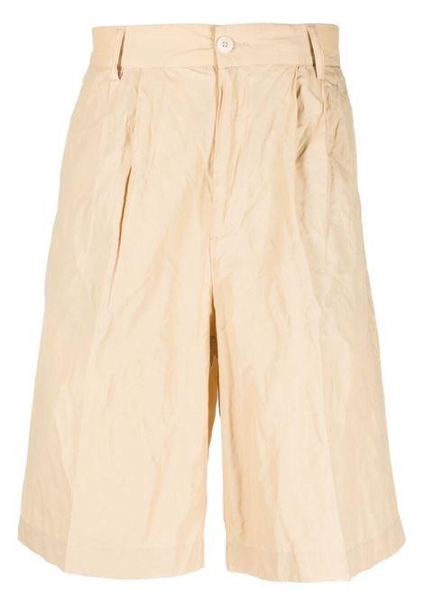 Beige knee-length tailored bermuda shorts - men COSTUMEIN | U0275967596