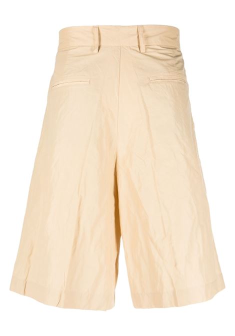 Beige knee-length tailored bermuda shorts - men COSTUMEIN | U0275967596