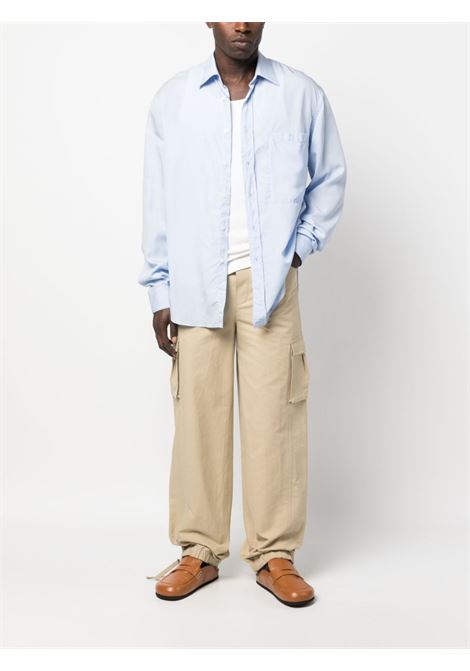 Camicia a maniche lunghe in azzurro - uomo COSTUMEIN | U12CO1827