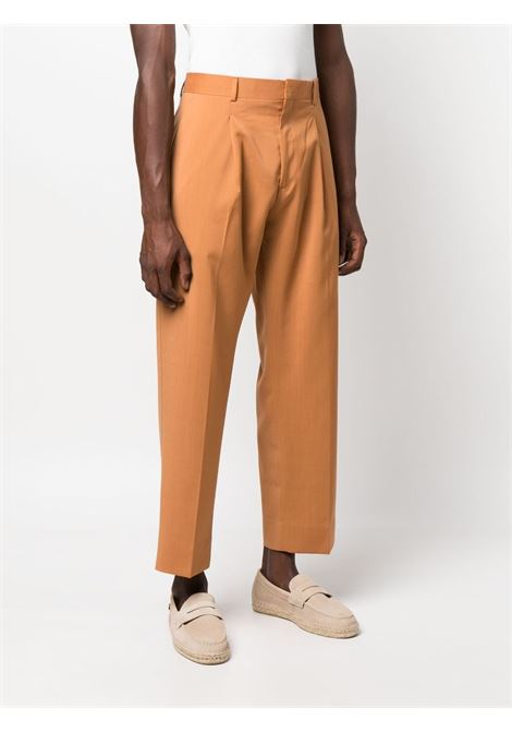 Pantaloni sartoriali crop in arancione - uomo COSTUMEIN | U335219