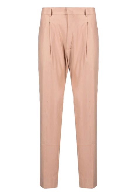Pink cropped tailored trousers - men COSTUMEIN | U347584