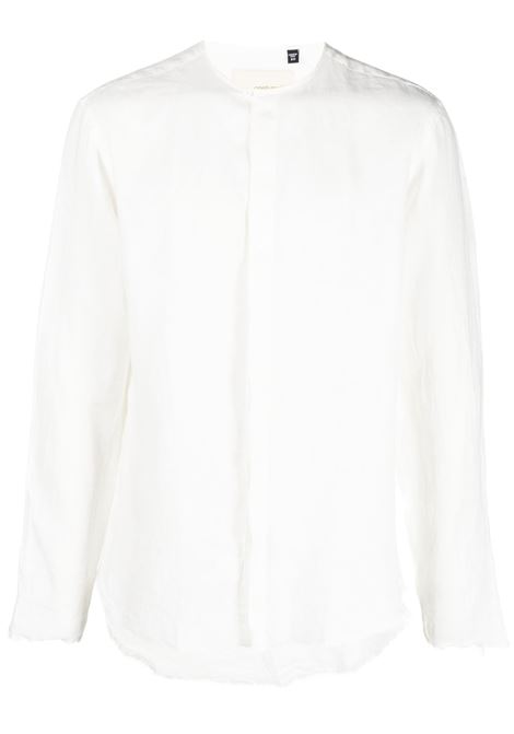 White raw-hem shirt in white - men COSTUMEIN | U75OFFWHT