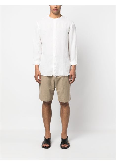 White raw-hem shirt in white - men COSTUMEIN | U75OFFWHT