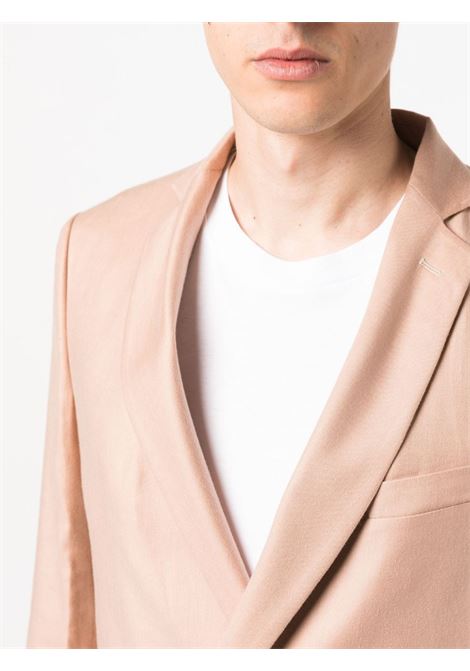Pink single-breasted blazer - men COSTUMEIN | U9575847584
